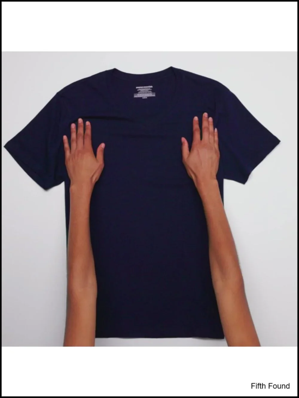Men's Slim Fit V-Neck Undershirts Cotton Blend Pack of 6